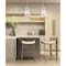 Z-Lite Wentworth 1 Light Pendant, Brushed Nickel & Clear 2300P12-BN - alternate 5